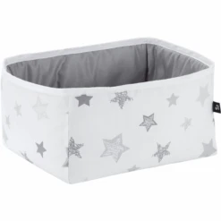 Alvi Utensilo Eckig Sterne Silbergrau Exklusiv