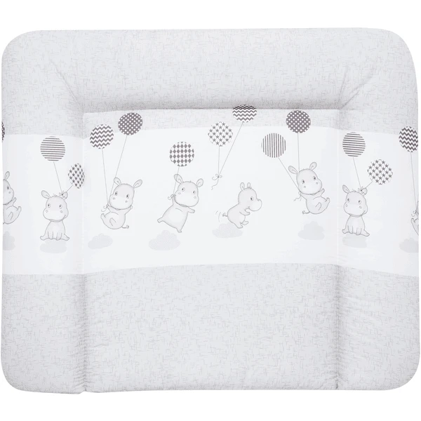 Alvi Wickelauflage Kuschel Folie Hippo Silber 69 X 69 Cm 1 Alvi Wickelauflage Kuschel Folie Hippo Silber 69 X 69 Cm