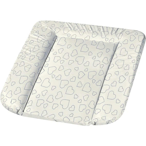 Alvi® Wickelauflage Molly Folie Hearts White 70 X 53 Cm 1 Alvi® Wickelauflage Molly Folie Hearts White 70 X 53 Cm