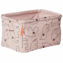 Done By Deer™ Aufbewahrungsbox Aus Stoff, Rosa