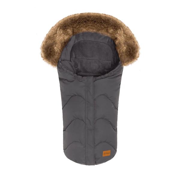 Fillikid Winterfußsack Lhotse Für Babyschale Grau 1 Fillikid Winterfußsack Lhotse Für Babyschale Grau