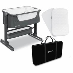 Lionelo Beistellbett Timon Grey