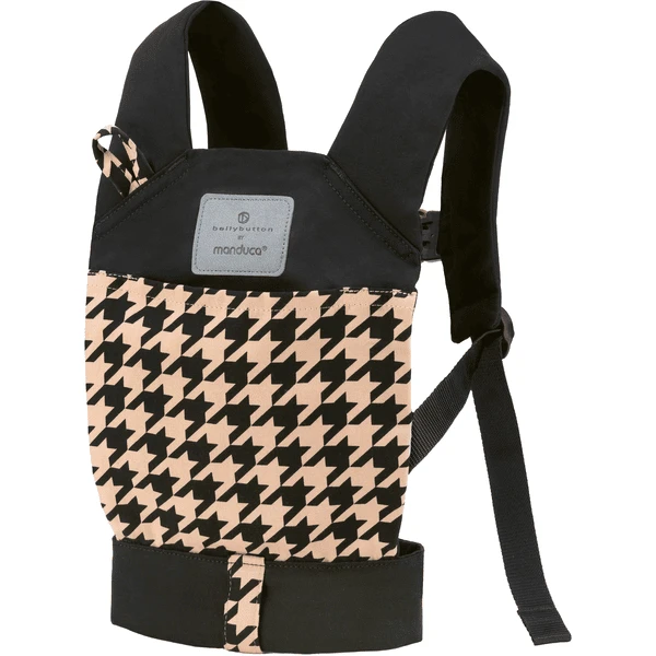 Manduca Puppentrage By Bellybutton PepitaBlack 1 Manduca Puppentrage By Bellybutton PepitaBlack