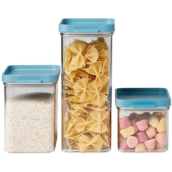 Mepal Vorratsdosen-Set OMNIA 700 + 1100 + 2000 Ml 3er Set Türkis 1 Mepal Vorratsdosen-Set OMNIA 700 + 1100 + 2000 Ml 3er Set Türkis