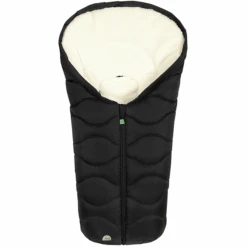 Odenwälder Fußsäckchen Oskar Wave Schwarz