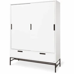 Pinolino Kleiderschrank Steel 2-türig