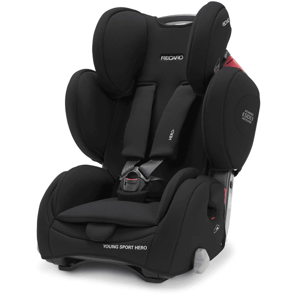 RECARO Kindersitz Young Sport Hero Core Deep Black 1 RECARO Kindersitz Young Sport Hero Core Deep Black