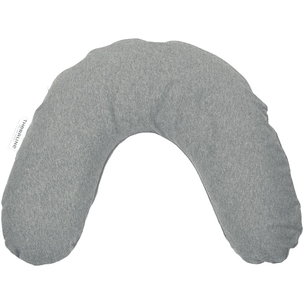 THERALINE Bezug Für Nackenkissen Mittel 100 X 21 Cm Melange Mittelgrau Bambus Kollektion 1 THERALINE Bezug Für Nackenkissen Mittel 100 X 21 Cm Melange Mittelgrau Bambus Kollektion
