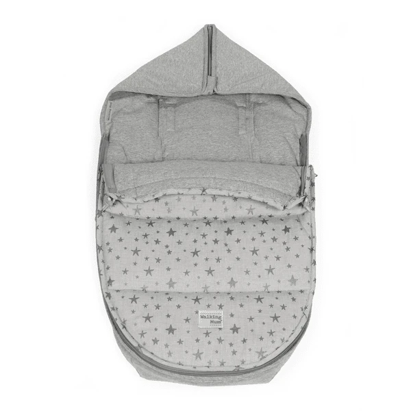 Walking Mum Fußsack Für Autositze Inspiration Grau 1 Walking Mum Fußsack Für Autositze Inspiration Grau