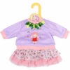 Zapf Creation Dolly Moda Pulli + Tutu Baumschaukel 43cm